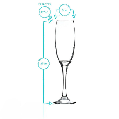 Personalised Fusion Champagne Flute - Mr/Mrs Wedding/Anniversary Design